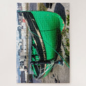 旧魚釣りボートゴールウェイアイルランド。ジグソーパズル ジグソーパズル (縦)