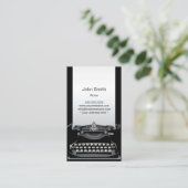 旧黒書体ライター名刺 名刺 (スタンド正面)