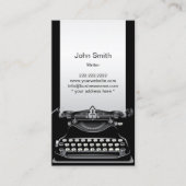 旧黒書体ライター名刺 名刺 (正面)