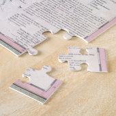 旧1836年パレスチナ州地図 ジグソーパズル (側面)