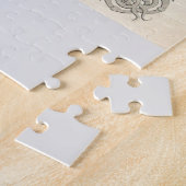 旧1855年パレスチナ州エルサレム ジグソーパズル (側面)