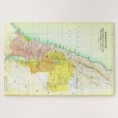 旧37ADキリスト・パレスチナの地図 ジグソーパズル (横)