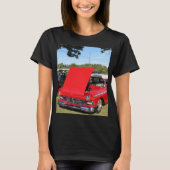 旧55フォードワゴンクラシック車Tシャツ Tシャツ (正面)