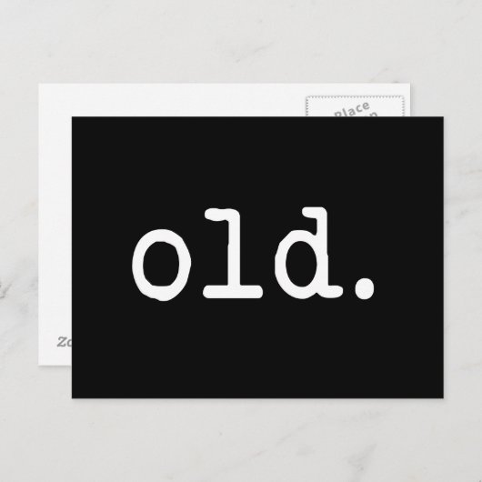 旧。 ポストカード (正面/裏面)