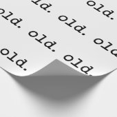 旧。 ラッピングペーパー (角)