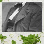 旧Fr3d3rick Bailey Douglasアフリカ系アメリカ人ヒーロー キッチンタオル (折り畳み)