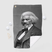 旧Fr3d3rick Bailey Douglasアフリカ系アメリカ人ヒーロー ゴルフタオル (インサイチュ)