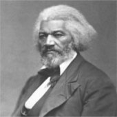 旧Fr3d3rick Bailey Douglasアフリカ系アメリカ人ヒーロー シール (正面)