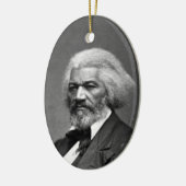 旧Fr3d3rick Bailey Douglasアフリカ系アメリカ人ヒーロー セラミックオーナメント (左)