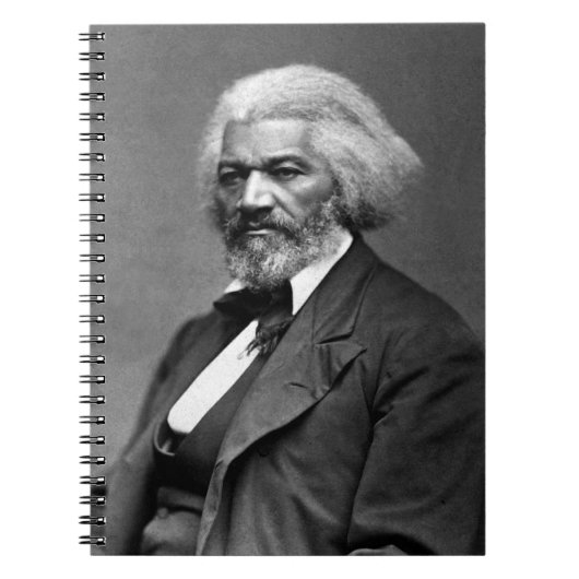 旧Fr3d3rick Bailey Douglasアフリカ系アメリカ人ヒーロー ノートブック (正面)