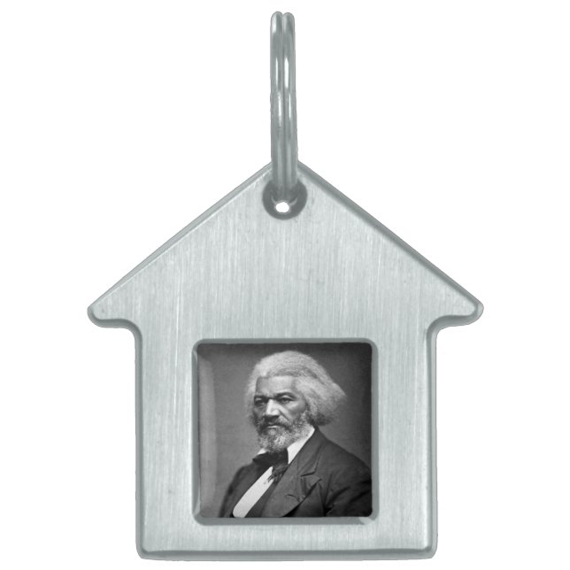 旧Fr3d3rick Bailey Douglasアフリカ系アメリカ人ヒーロー ペットネームタグ (正面)