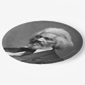 旧Fr3d3rick Bailey Douglasアフリカ系アメリカ人ヒーロー ペーパープレート (アングル)