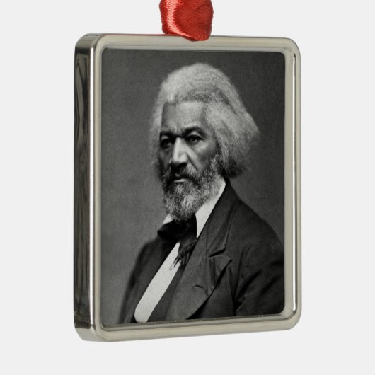 旧Fr3d3rick Bailey Douglasアフリカ系アメリカ人ヒーロー メタルオーナメント (右)