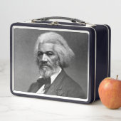 旧Fr3d3rick Bailey Douglasアフリカ系アメリカ人ヒーロー メタルランチボックス (インサイチュ)