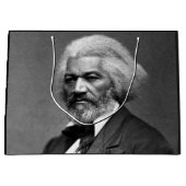 旧Fr3d3rick Bailey Douglasアフリカ系アメリカ人ヒーロー ラージペーパーバッグ (正面)