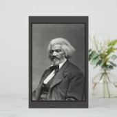 旧Fr3d3rick Bailey Douglasアフリカ系アメリカ人ヒーロー 便箋 (スタンド正面)