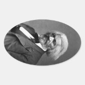 旧Fr3d3rick Bailey Douglasアフリカ系アメリカ人ヒーロー 楕円形シール (正面)