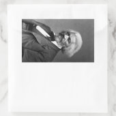 旧Fr3d3rick Bailey Douglasアフリカ系アメリカ人ヒーロー 長方形シール (バッグ)