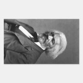 旧Fr3d3rick Bailey Douglasアフリカ系アメリカ人ヒーロー 長方形シール (正面)