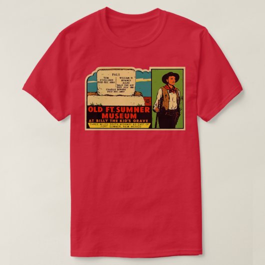 旧Ftサムナー博物館 Tシャツ (デザイン正面)