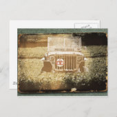 旧MP軍隊車 ポストカード (正面/裏面)