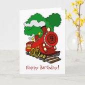 旧No.9 カード (黄色い花)