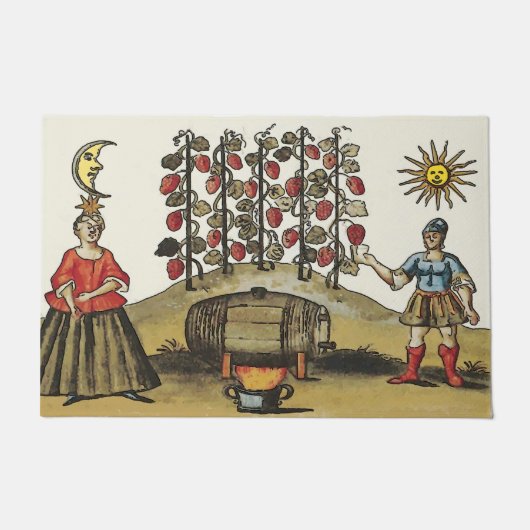 旧Vineyard、文字Doormatの追加 ドアマット (正面)