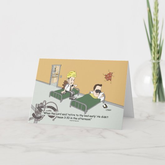 早いカードを退職させて下さい カード (正面)