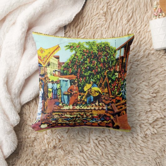 早いロサンゼルス-オルベラの通りの典型的 クッション (ブランケット)