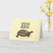 早い回復がすぐに良くなる カード (黄色い花)