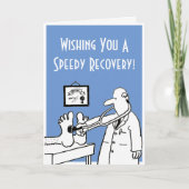 早い回復を願って元気になる カード (正面)