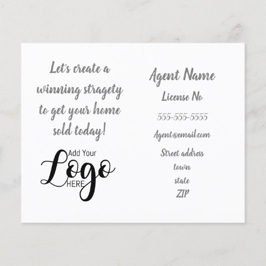 早い時期の不動産の実在マーケティングはころだ チラシ (裏面)