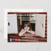 早い時期の不動産の実在マーケティングはころだ ポストカード (正面/裏面)