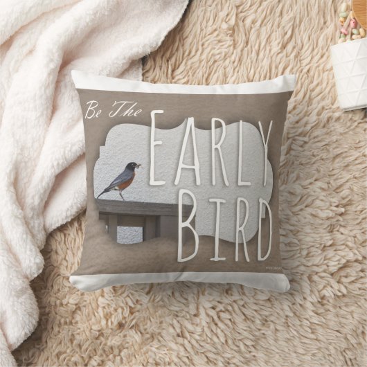 早い時期の写真であやる気を起こさせるる クッション (ブランケット)