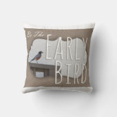 早い時期の写真であやる気を起こさせるる クッション (裏面)