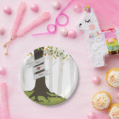 早い秋の森林結婚式 ペーパープレート (パーティー)