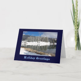 早い雪の後のコベット湖 シーズンカード