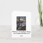 早い雪 シーズンカード (裏面)