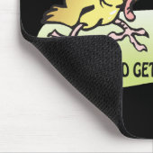 早い鳥はみみずを得ます マウスパッド (コーナー)