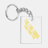 早い鳥クラブKeychain キーホルダー (正面左)