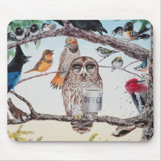 "早い鳥"のマウスパッド マウスパッド
