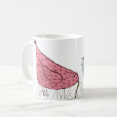 早い鳥..... コーヒーマグカップ (正面左)