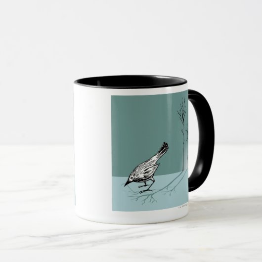 早い鳥 マグカップ (正面右)