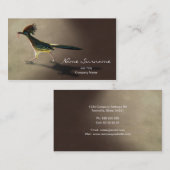 早い鳥、名刺のテンプレート 名刺 (正面/裏面)