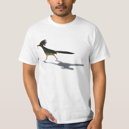 早い鳥、軽いワイシャツ Tシャツ (正面)