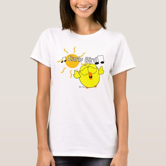 早い鳥 Tシャツ (正面)