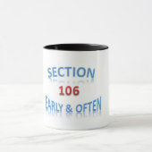早い106頻繁に マグカップ (中央)