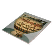 早いCorinthianの黒姿のコラムkraterは描写します タイル (側面)