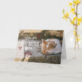 早くお幸感じせに カード (黄色い花)