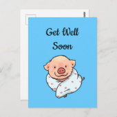 早くお見舞いはがき ポストカード (正面/裏面)